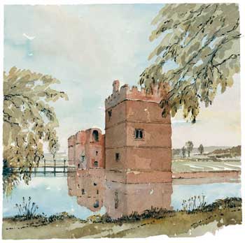 A large picture of Kirby Muxloe Castle