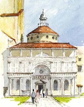 A large picture of Pazzi Chapel